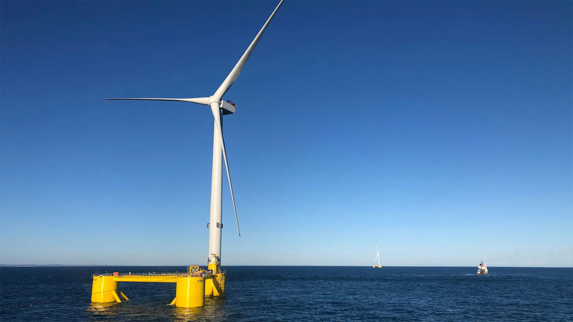 Kincardine offshore wind farm. Image: Principle Power.