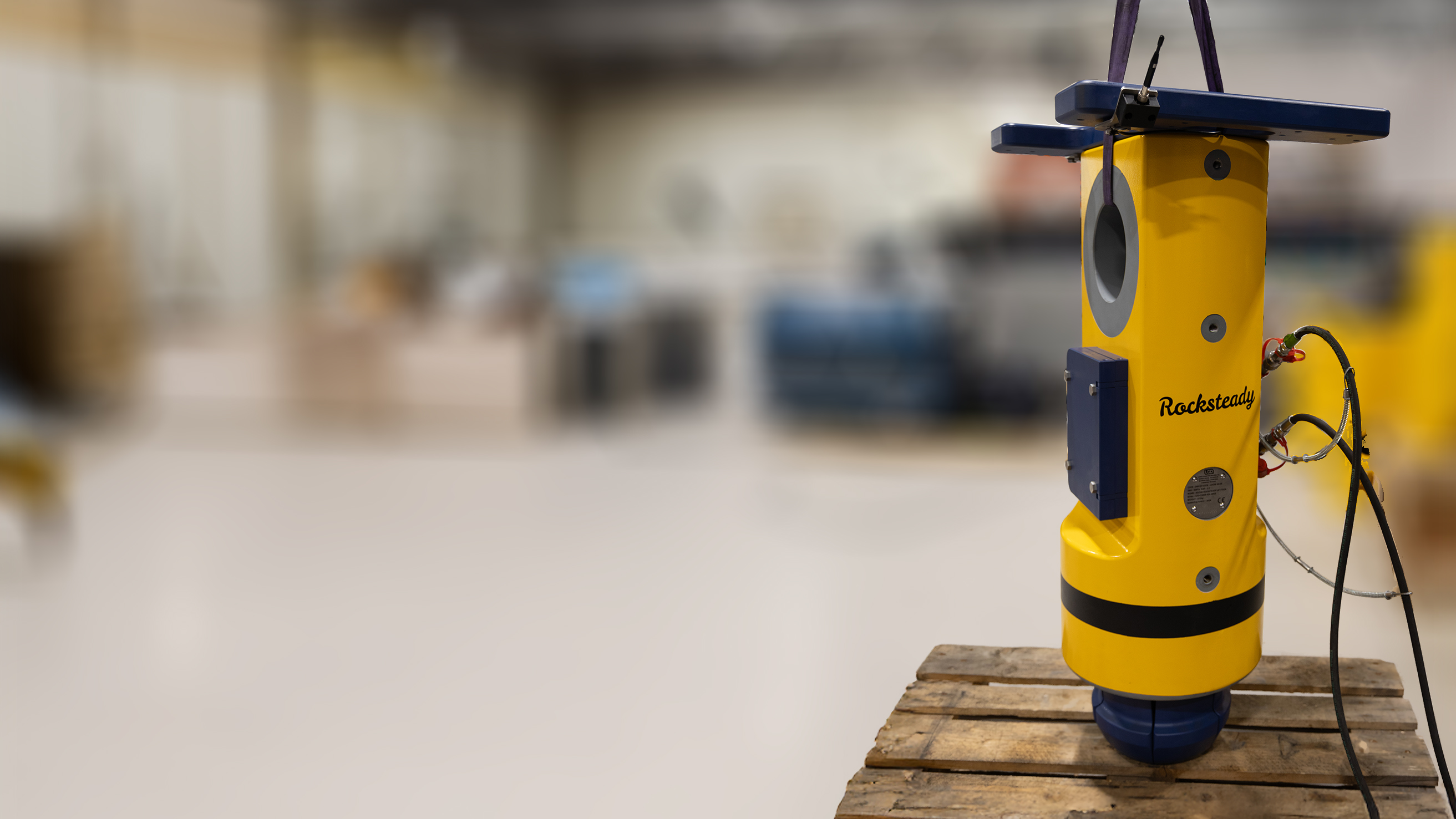 The Rocksteady® lift tool - a quick connector designed for heavy offshore lifting operations.