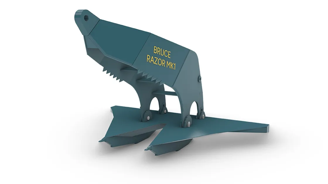 Intermoor's Bruce Razor Hard-Bottom Anchor Render