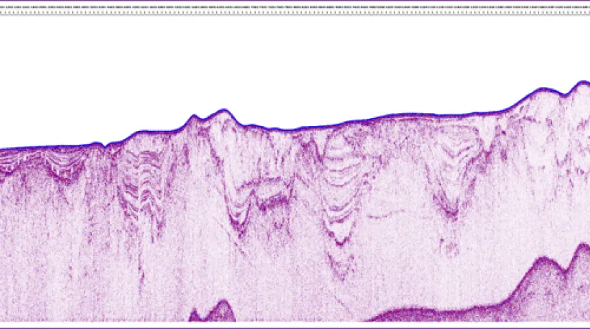 Processed SCS line from Bellrock survey