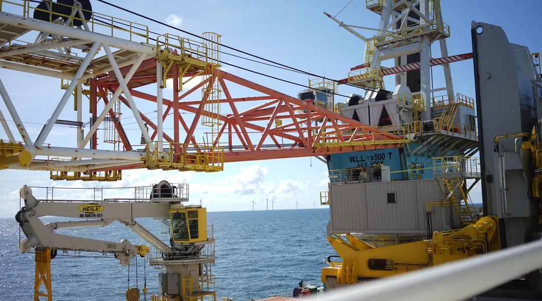 Orsted platform view