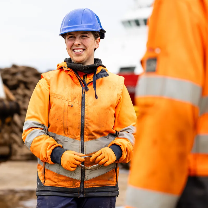An Intermoor staff member pictured in Montrose. 