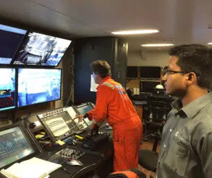 Subsea offshore inspection support