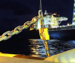 Mooring line monitoring - 3D real time view