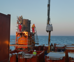 Offshore foundation grouting services
