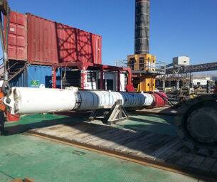 CIS Completes Pile-Driving Operation to Construct Phosphate Export Terminal in Jordan