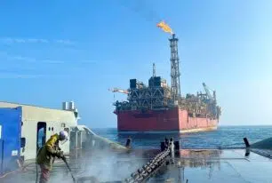 Successful GP III FPSO mooring chain inspection without interruption of production