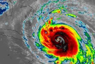 Hurricane image from Nasa