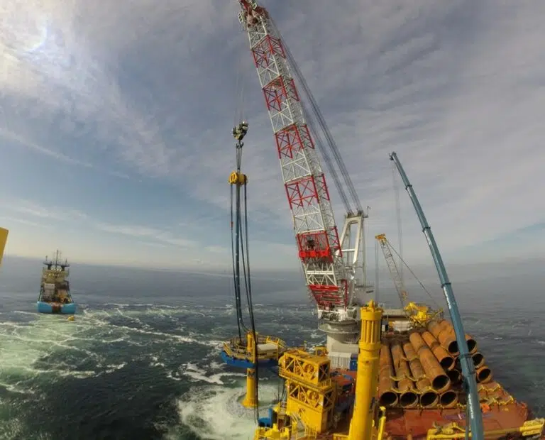 A complete foundation solution, including the provision of the first LDD-designed subsea pre-piling template for offshore wind