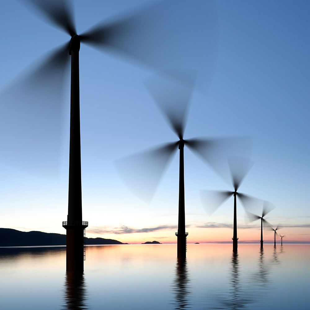 XXXL offshore wind turbines