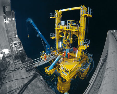 Photo of relief drilling in action