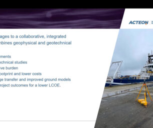 The Benefits of Integrating Geophysical and Geotechnical Surveys for Offshore Wind